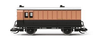Hornby TT4081 - TT - Personenwagen 3. Kl. Passenger Brake, LSWR, Ep. I